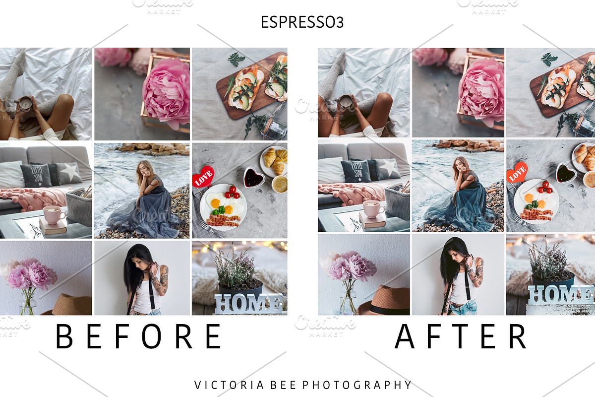 5 Mobile Presets ESPRESSO, an Action Add-On by Victoria Bee Presets (Photo 4 of 10)