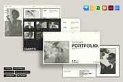 Portfolio Presentation Template, a Presentation Template by Laycraft Studio (Thumbnail 1 of 9)