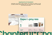 MIEL / Social Media Report Kit, a Presentation Template by Eviory (Thumbnail 4 of 14)