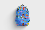 Backpack mockup, book bag mockup, a Packaging Mockup by GraphicVil (Thumbnail 8 of 9)
