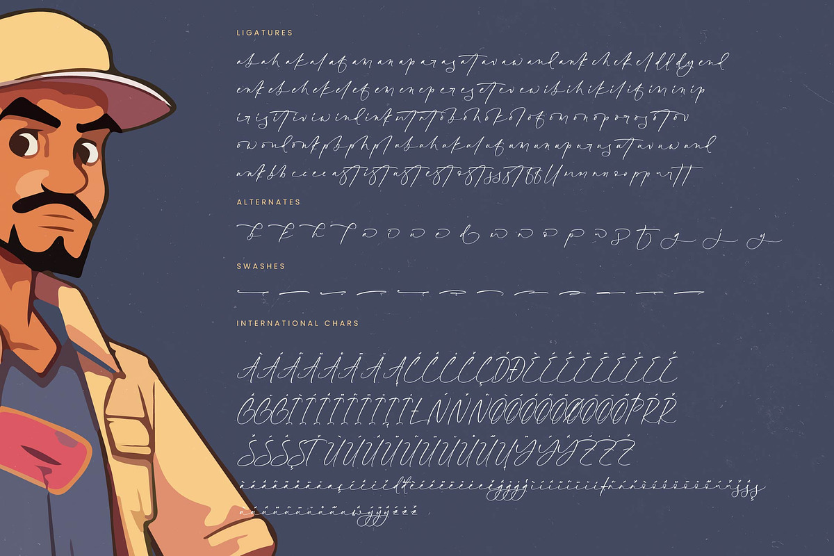Jenkins Richard Natural Handwritten, a Script Font by stylishtype.co (Photo 19 of 20)
