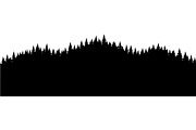 Woodland Landscape Silhouette, an Object Graphic by Creativeshirt (Thumbnail 10 of 18)