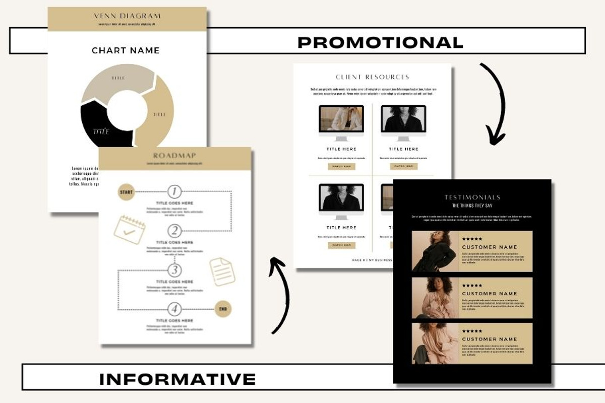 Course Workbook - Luxury CEO, a Social Media Template by Freedom Business Shop (Photo 5 of 11)