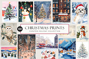 Christmas Wall Gallery Prints, a Graphic by SunnyAfternoons (Thumbnail 1 of 9)