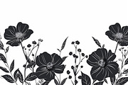 Floral Frame Border Laser Cut Bundle, an Object Graphic by balal (Thumbnail 7 of 15)