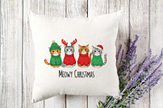Meowy Christmas Png, a Graphic by Designking (Thumbnail 2 of 4)