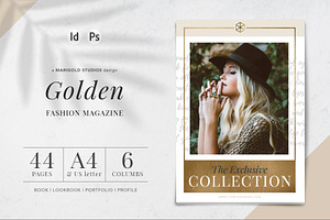 GOLDEN Magazine Indd & Psd