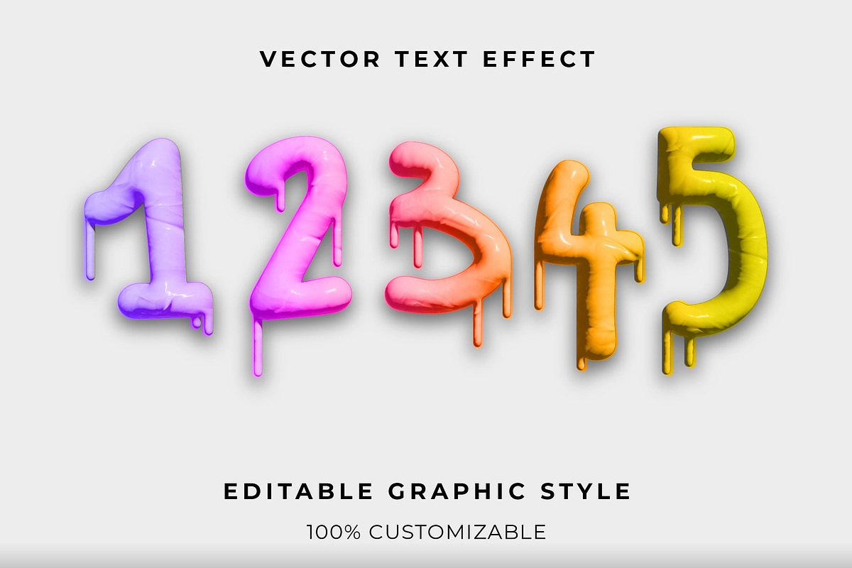 Dripping Gradient Text Effect preview 2