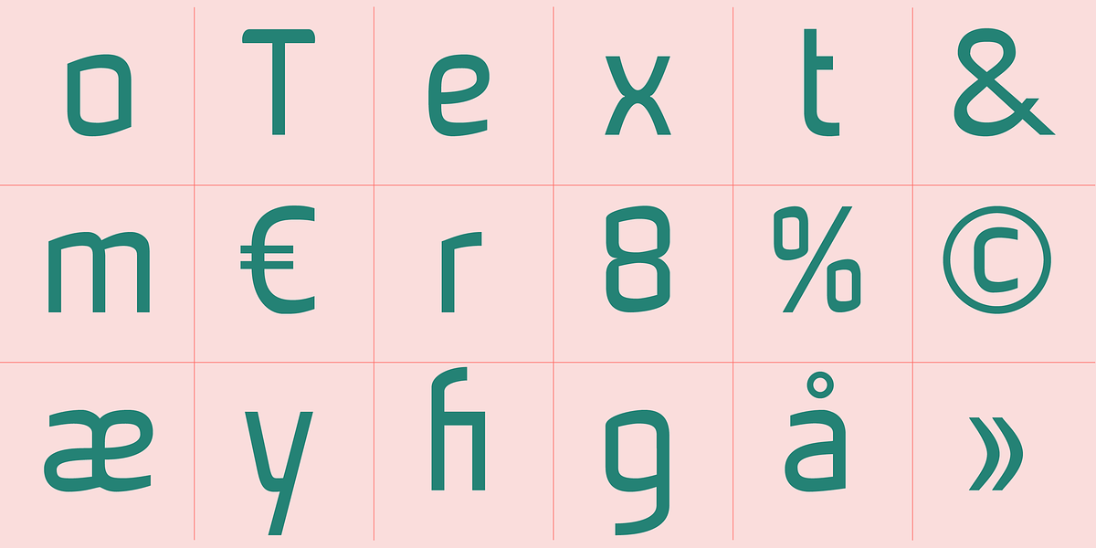 Curiance, a Sans Serif Font by Bettina Lüber (Photo 7 of 9)