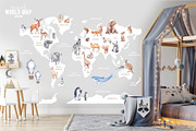 Animal World Map Creator 2, an Animal Illustration by VerAna (Thumbnail 10 of 11)