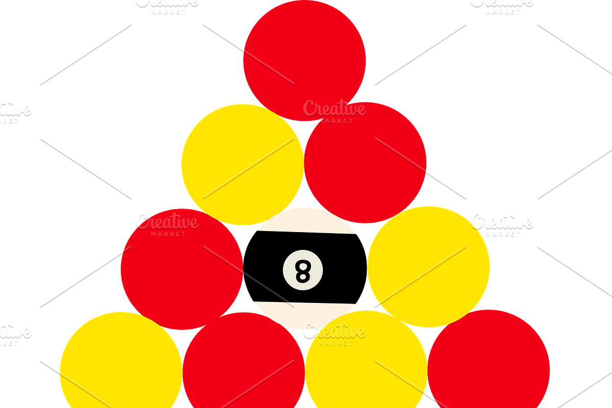 English Pool Ball Kit - 23 PNG,JPG, a Sport Illustration by Flash My Pixel (Photo 14 of 23)