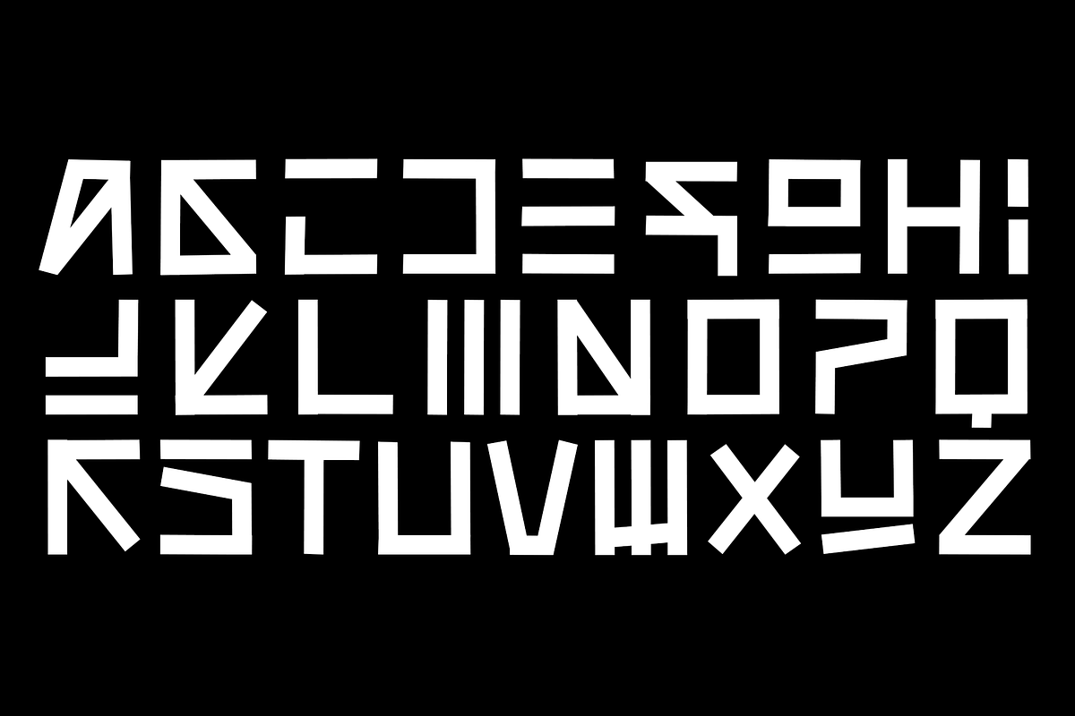 Dark Blue, a Font by GRAPHLAB (Photo 2 of 2)