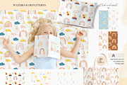 Watercolor rainbow abstract cute, an Illustration by AnnaTkachi (Thumbnail 7 of 8)