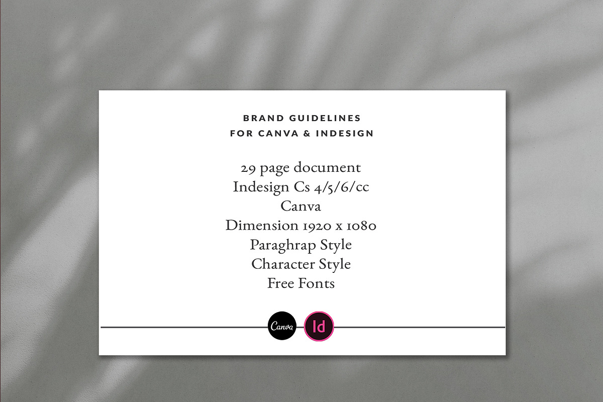 Minimal Brand Guidelines, a Presentation Template by Occy Design (Photo 9 of 9)