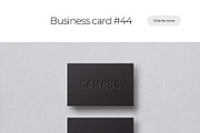 Business Card Mockup Template Bundle, a Business Card Template by PrintPixel (Thumbnail 61 of 104)