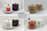 Round Pull Box Packaging Mockup, a Packaging Mockup by INCDesign (Thumbnail 4 of 8)