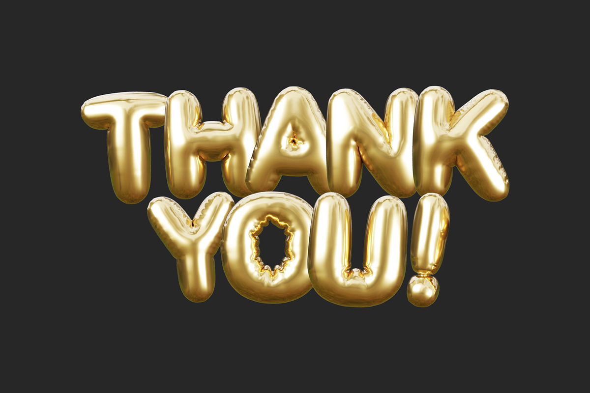 3d Golden&Chrome Inflated Letters, a Graphic by Letters-Shmetters (Photo 9 of 9)