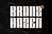 Branz Hazen - Modern Font