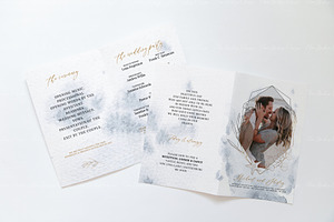 11x8.5 Booklet Mockup,Program Mockup