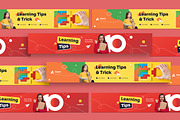 Study Tips Youtube Cover, a Social Media Template by MikroType Std (Thumbnail 4 of 4)