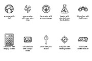 Educational & STEM lab Icon Set, an Outline Icon by Nurlan's shop (Thumbnail 2 of 6)