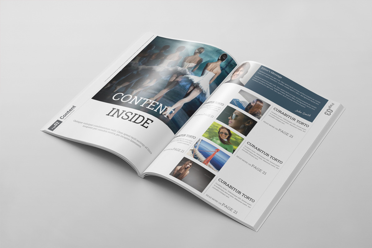 Magazine Template 42, a Magazine Template by pmvch (Photo 2 of 15)