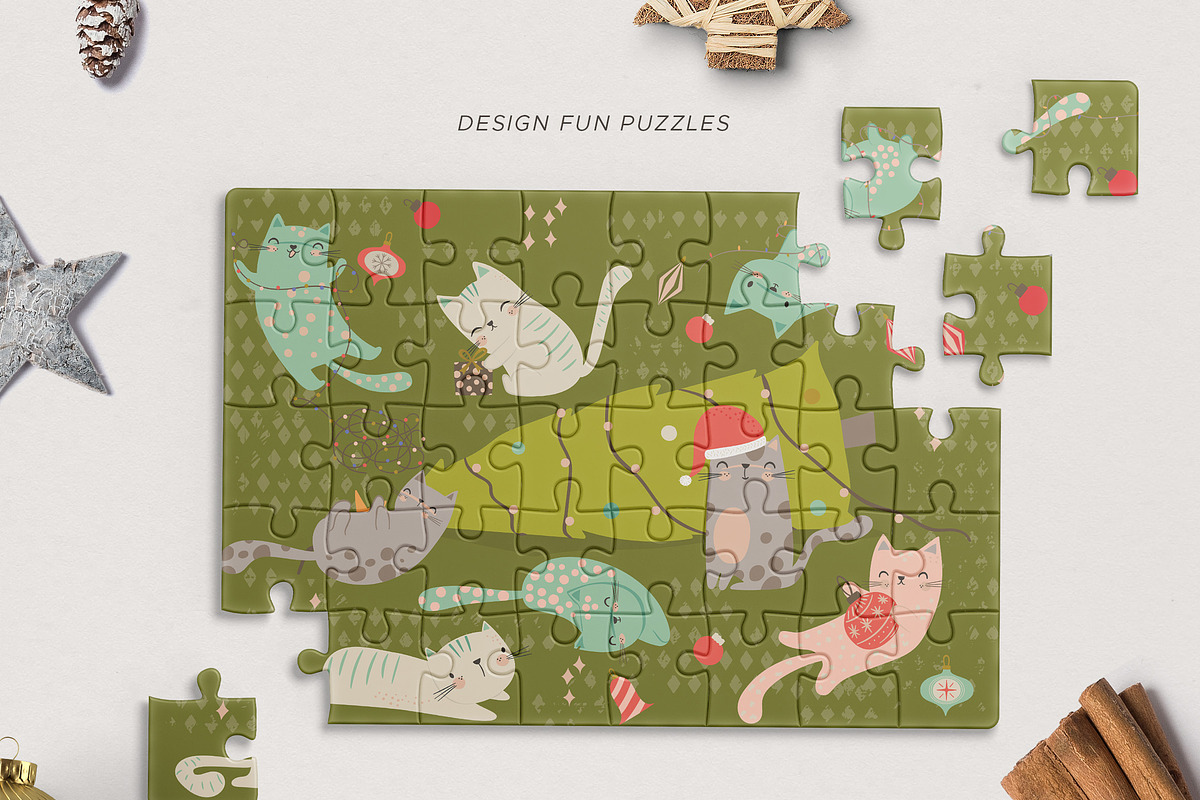 Meowy Christmas Collections, an Object Graphic by 7th Avenue Designs (Photo 4 of 12)
