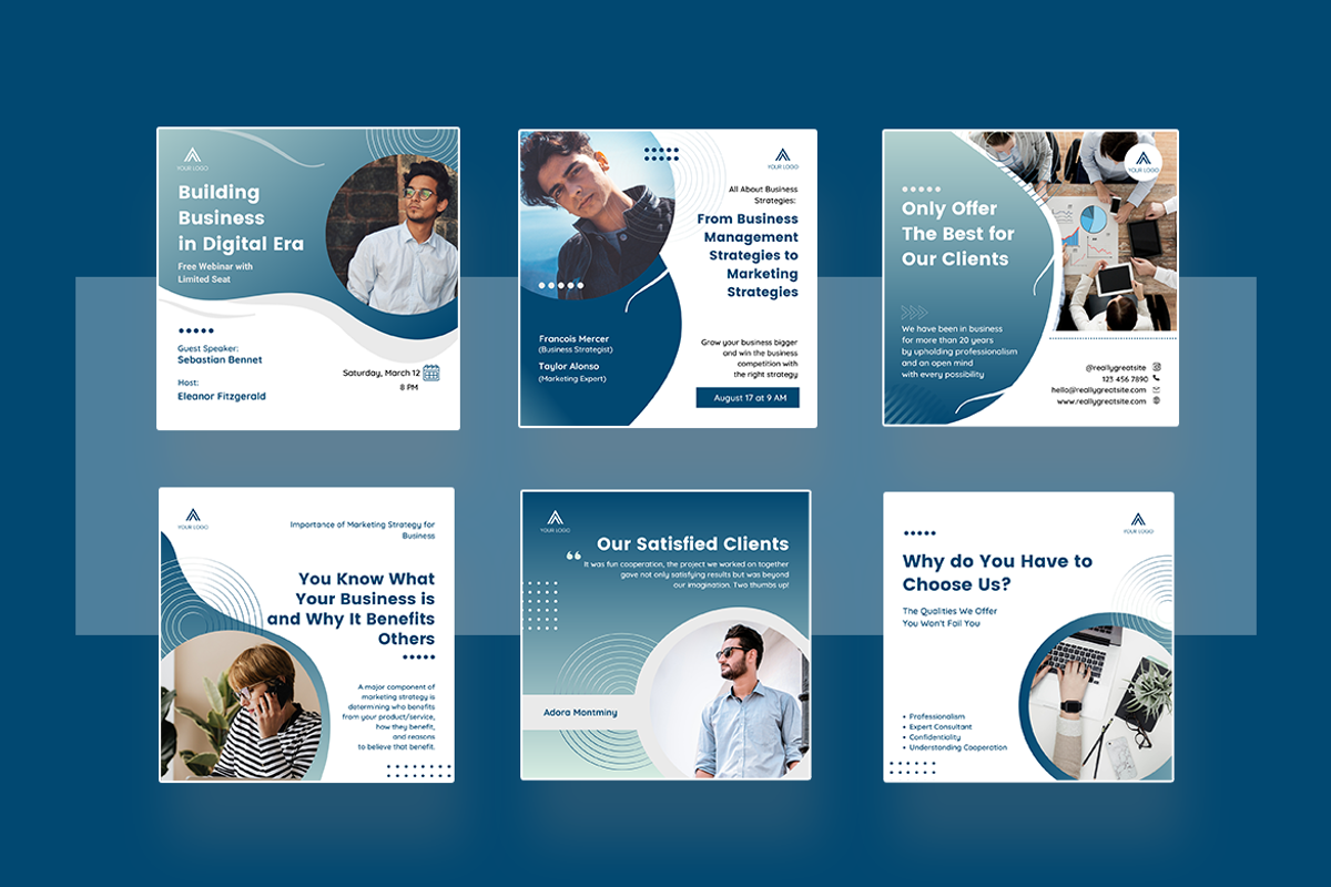 Kriotiva Business Company Instagram, a Social Media Template by peterdraw (Photo 2 of 5)