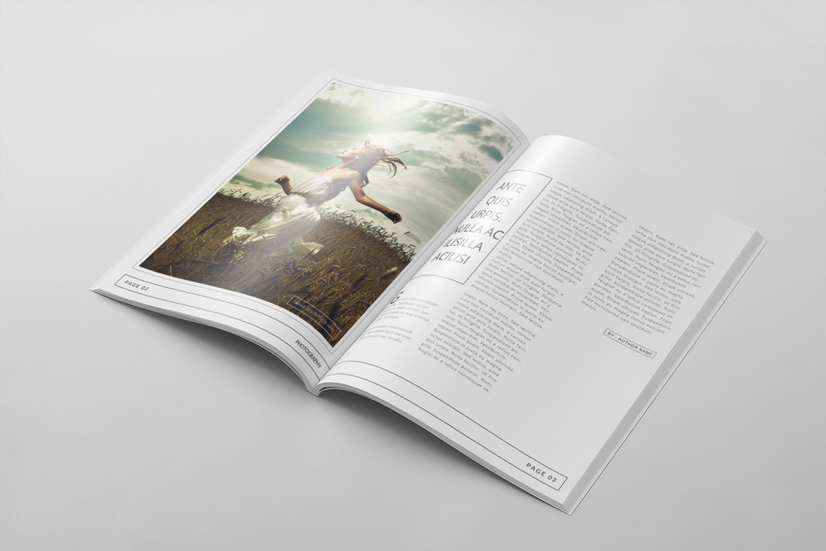 Magazine Template 58, a Magazine Template by pmvch (Photo 3 of 10)