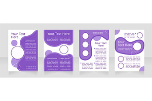 Internet Marketing Blank Brochure