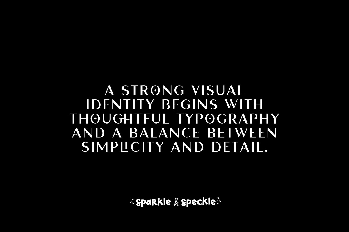 Escaped Love Sans Serif Font, a Sans Serif Font by Sparkle & Speckle (Photo 3 of 8)