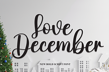 Love December | Script Font