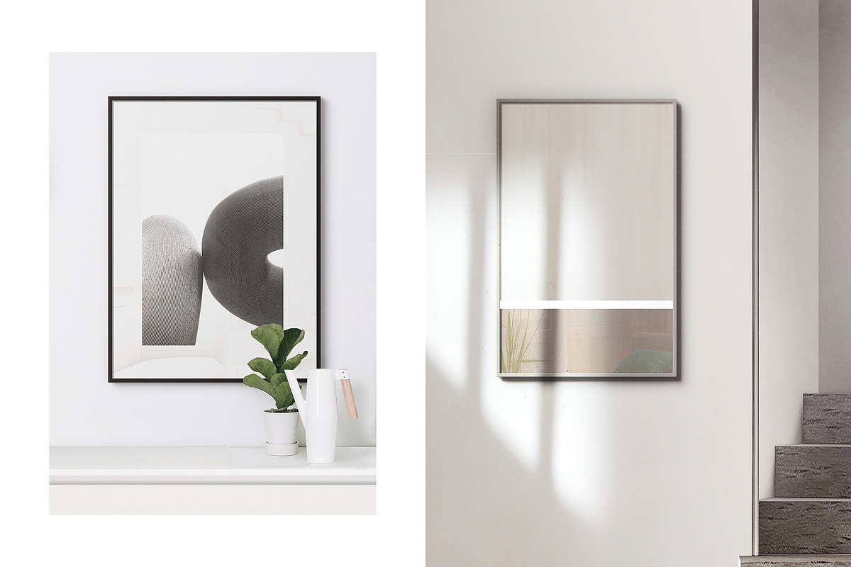 Minimal Frame Mockup Template Bundle, a Product Mockup by FoundImages (Photo 24 of 27)