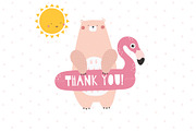 Scandinavian Summer Set, an Animal Illustration by Good Genie (Thumbnail 8 of 8)
