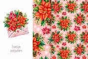 Happy New Year.Watercolor collection, a Decorative Illustration by Ekaterina Mikheeva (Thumbnail 6 of 8)