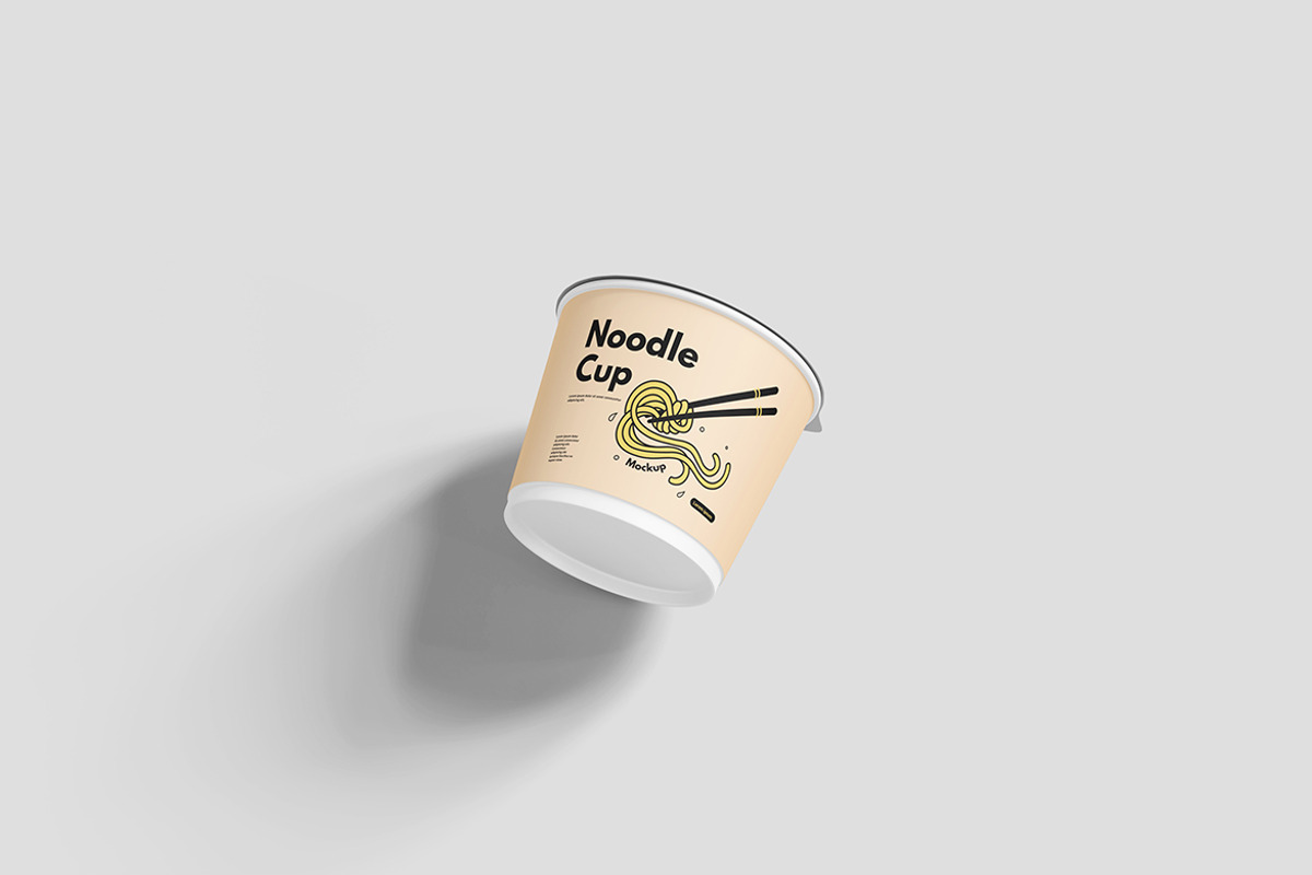 Noodle Cup Mockup For Branding, a Packaging Mockup by bimockup (Photo 6 of 6)