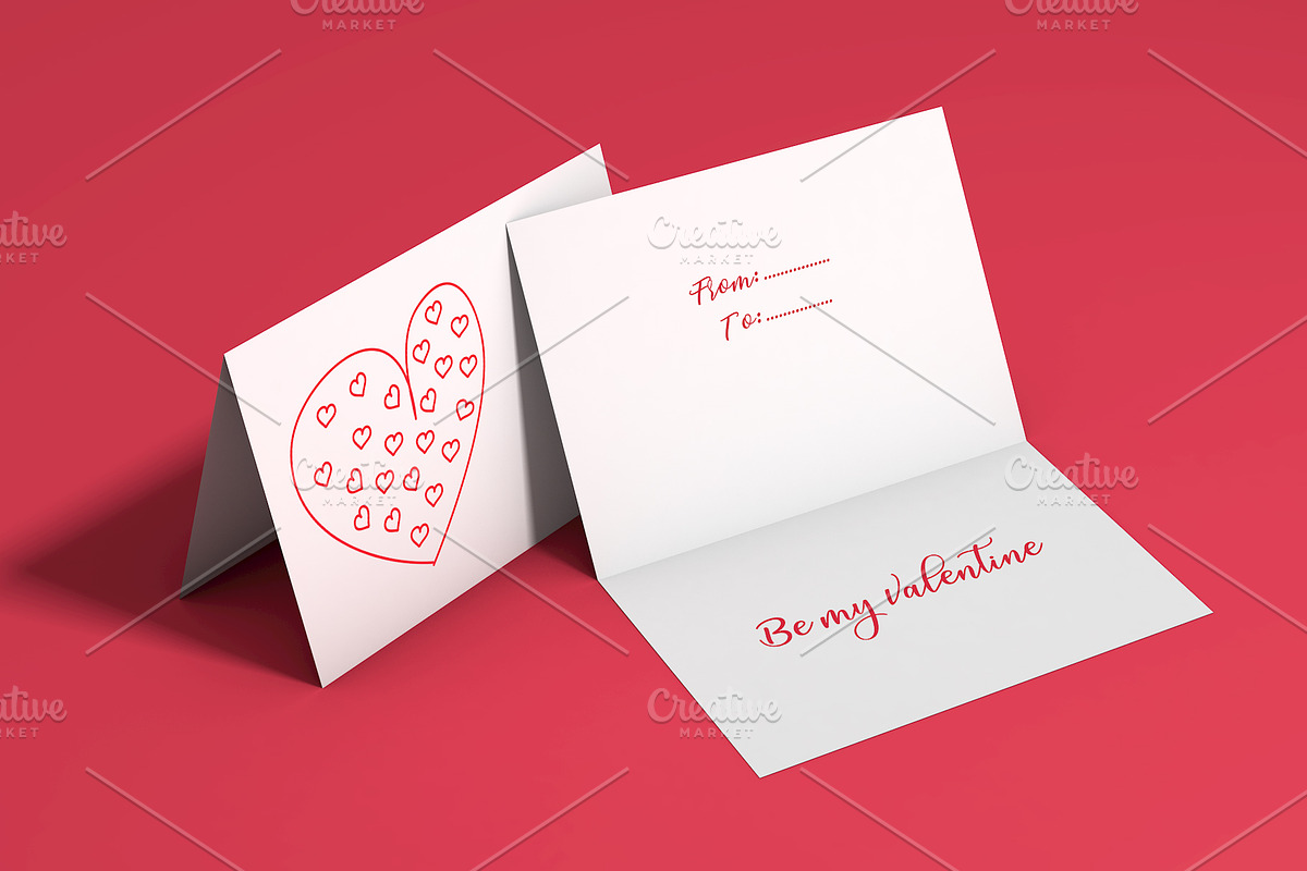 Color drawing hearts in doodle style, an Object Illustration by ExpressShop (Photo 3 of 5)