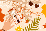 PARADISE — Summer graphic collection, an Illustration by adwintash (Thumbnail 9 of 20)