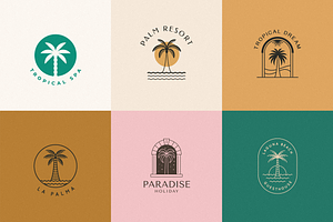 Palm Logos And Emblems