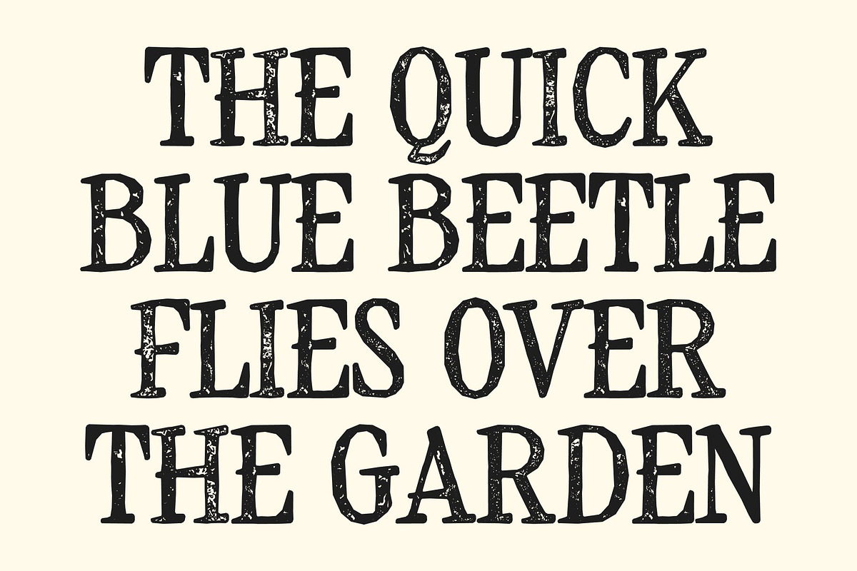CS Brinley Stamp, a Serif Font by Craft Supply Co. (Photo 5 of 8)