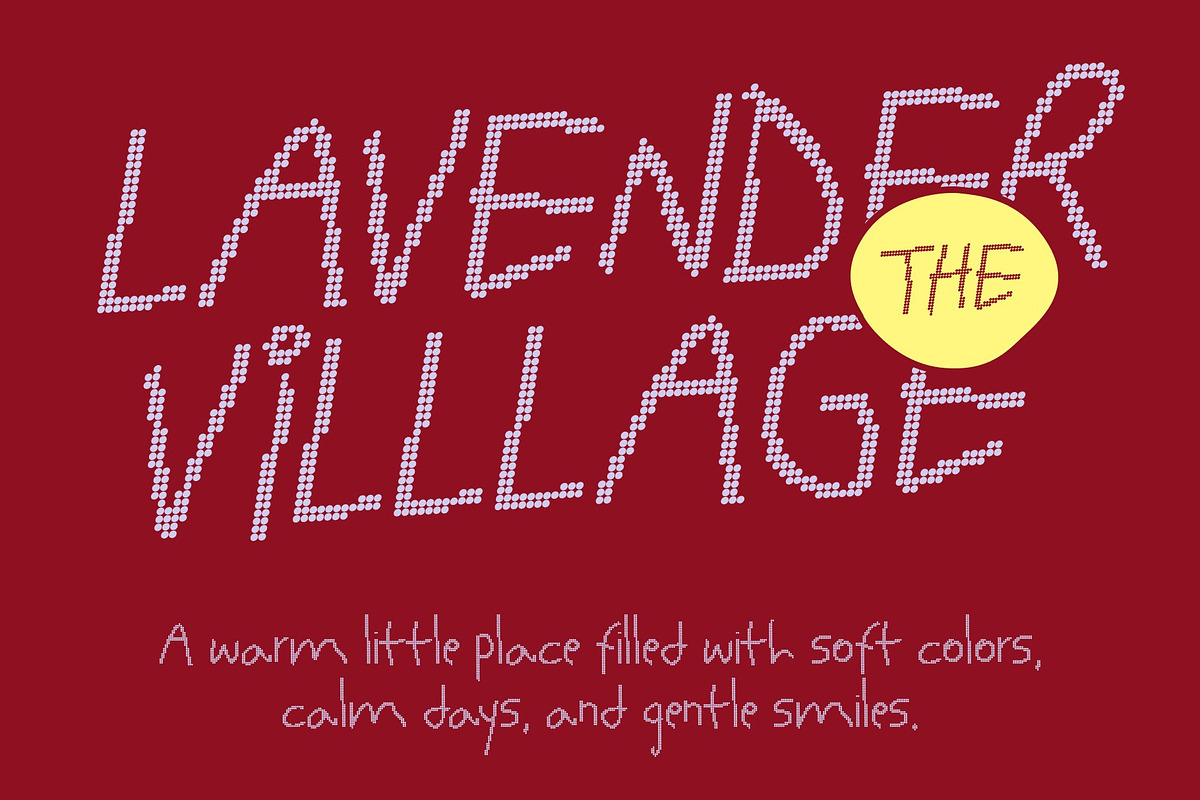 CS Bimbo Disco, a Handwritten Font by Craft Supply Co. (Photo 4 of 8)
