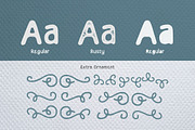 Eastern Typeface, a Sans Serif Font by Me55enjah Design (Thumbnail 4 of 5)