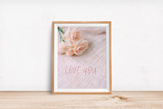 Blush roses stock photos SALE!, a Books & Magazine Mockup by Nellaino (Thumbnail 2 of 4)