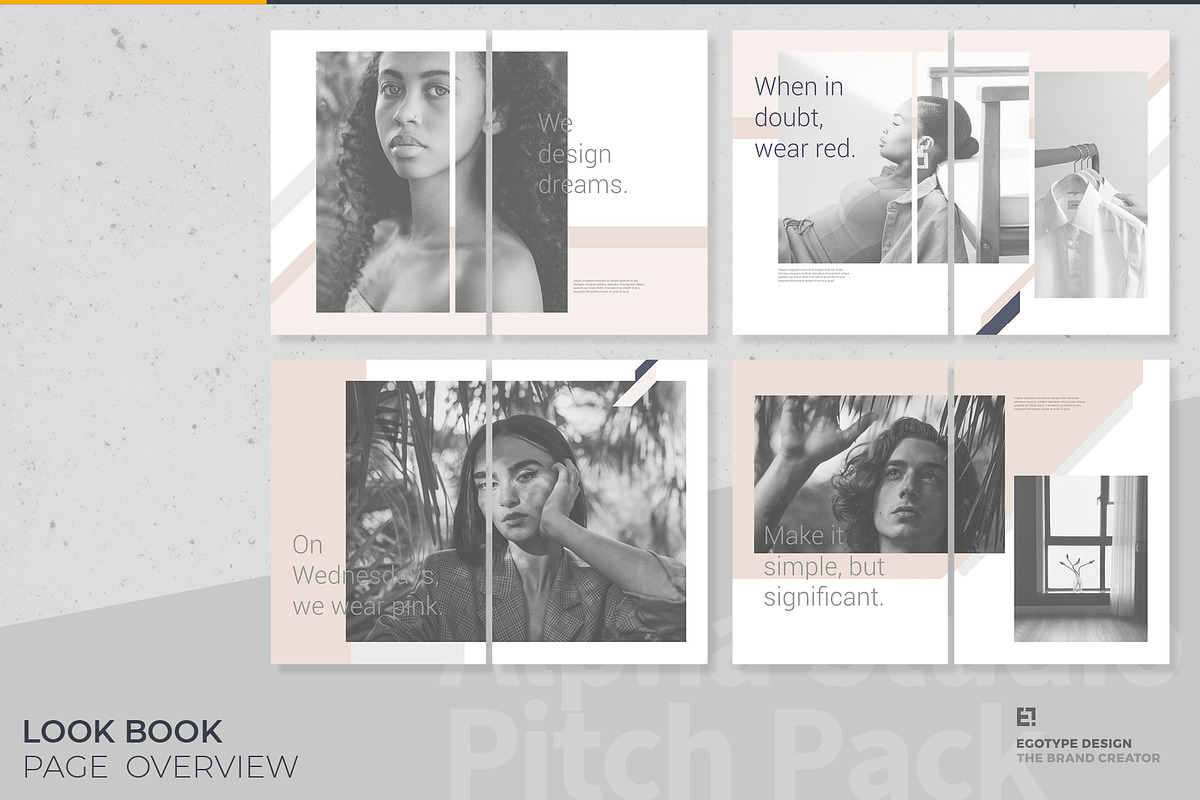 Calm Lookbook, a Brochure Template by Egotype (Photo 12 of 20)