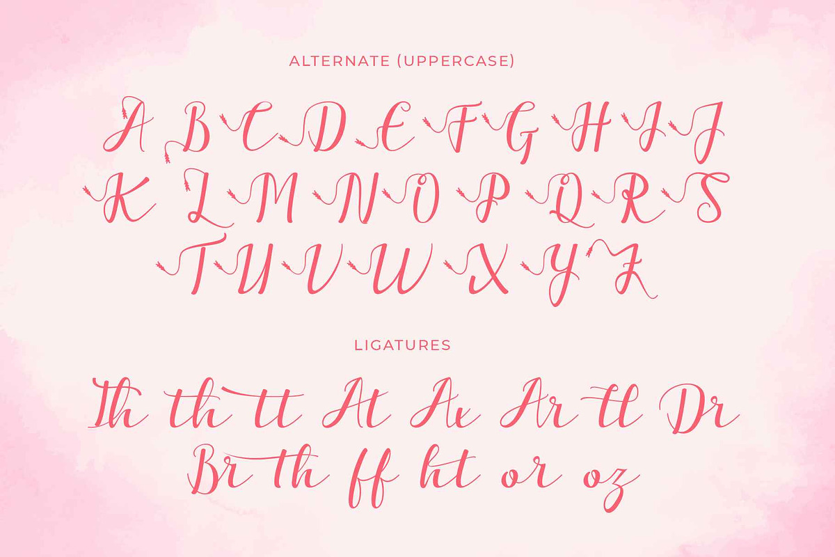 Asyanthi Script Handwritting Font, a Handwritten Font by Vampstudio (Photo 13 of 13)