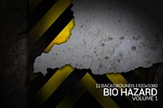 12 Bio Hazard Grunge Backgrounds, a Texture Graphic by Designer Essentials (Thumbnail 9 of 12)