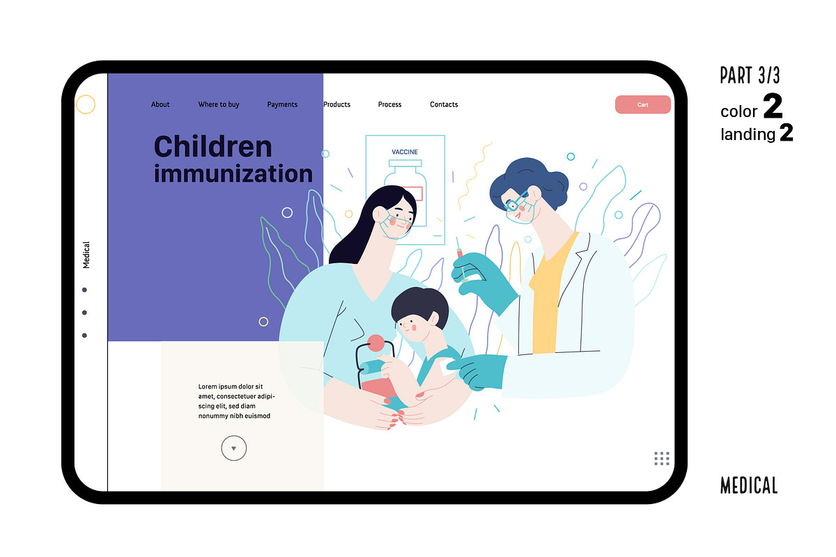 Medical, Part 3, colors 2&4, a Templates & Theme by Grivina's shop (Photo 6 of 19)