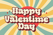 Retro Lover Font, a Handwritten Font by KengGraphic (Thumbnail 3 of 10)