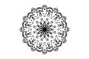 Black White Mandala Illustration Set, a Decorative Illustration by NJ Himel (Thumbnail 5 of 101)