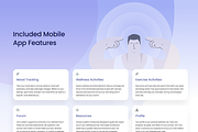 Mental Health & Fitness - UI Kit, an UI Kit Template by Arshad Ali (Thumbnail 9 of 10)